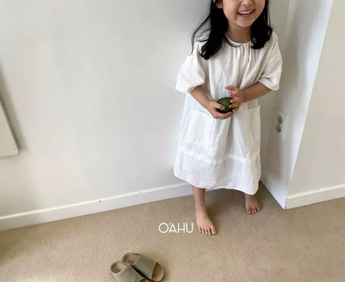 O'ahu - Korean Children Fashion - #kidzfashiontrend - Linene One-piece - 5