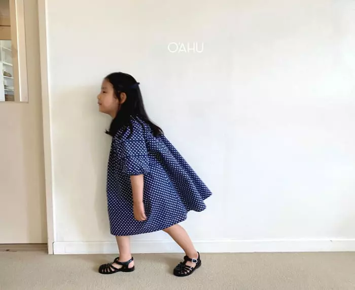 O'ahu - Korean Children Fashion - #magicofchildhood - Ggom Dot One-piece - 11