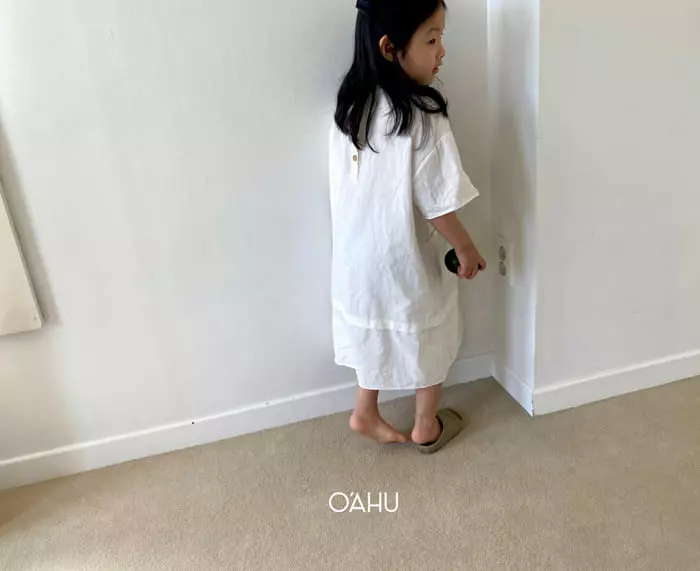 O'ahu - Korean Children Fashion - #magicofchildhood - Linene One-piece - 8