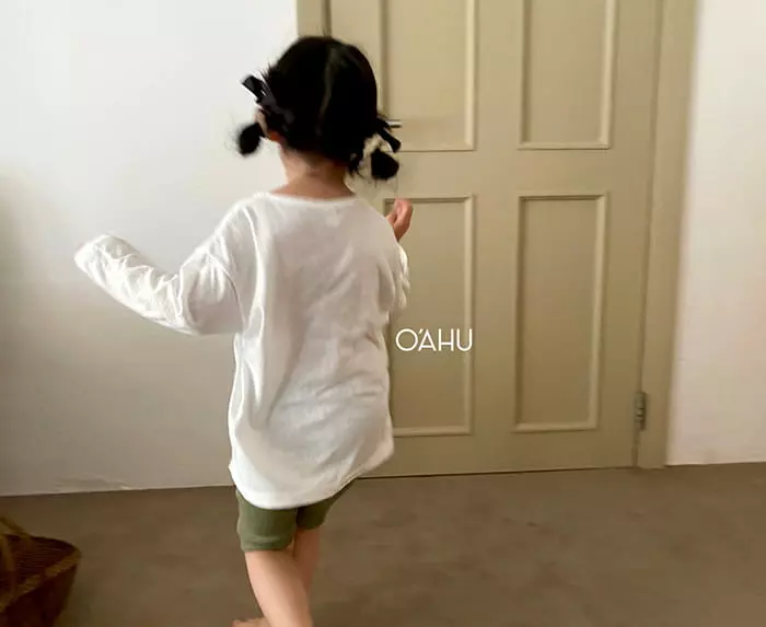 O'ahu - Korean Children Fashion - #minifashionista - Base Tee - 2