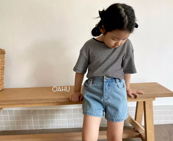 O'ahu - Korean Children Fashion - #stylishchildhood - Valery Stripes Tee - 5