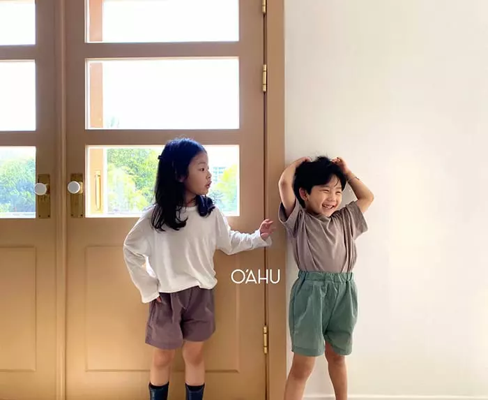 O'ahu - Korean Children Fashion - #toddlerclothing - Base Tee - 5