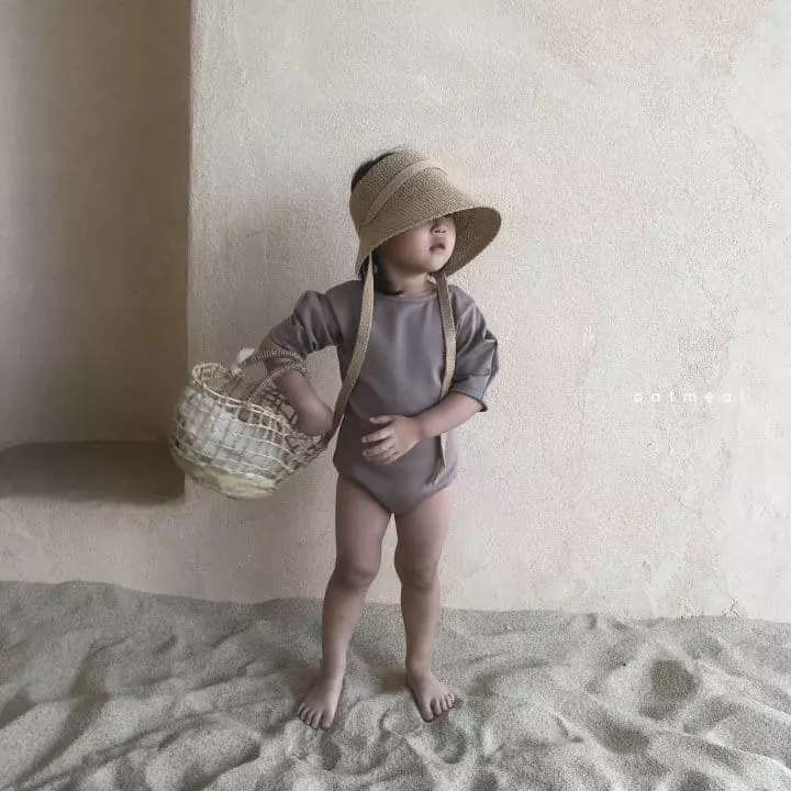 Oatmeal - Korean Children Fashion - #childofig - Belody Swimwear - 7