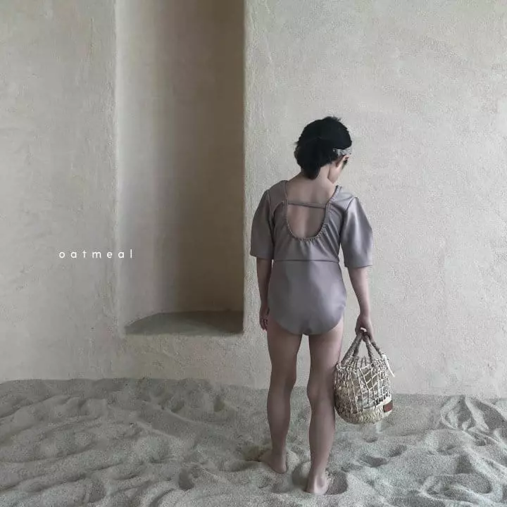 Oatmeal - Korean Children Fashion - #discoveringself - Belody Swimwear - 10