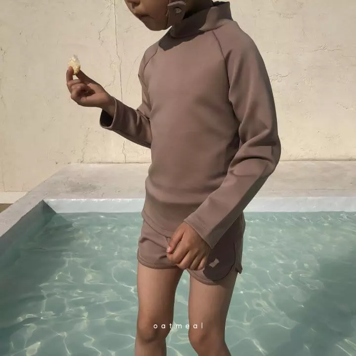 Oatmeal - Korean Children Fashion - #discoveringself - Bara Swimwear - 8