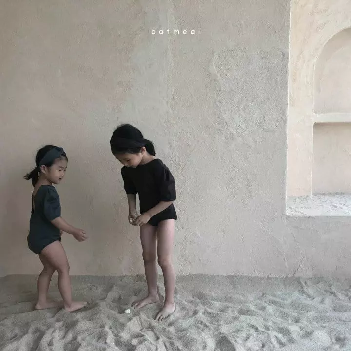 Oatmeal - Korean Children Fashion - #kidsshorts - Belody Swimwear - 12