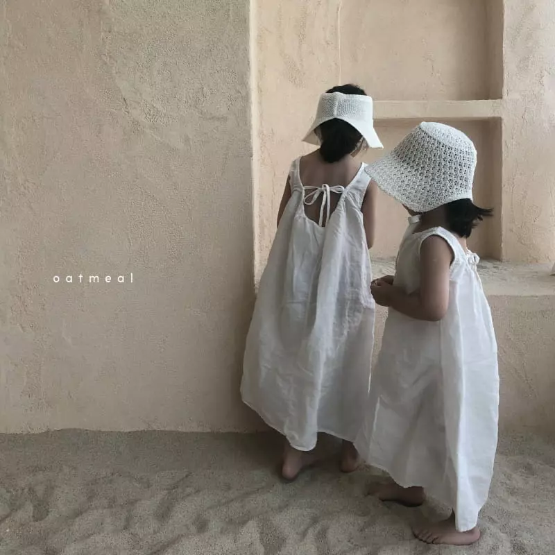 Oatmeal - Korean Children Fashion - #minifashionista - Sand Bonnet Hat - 3