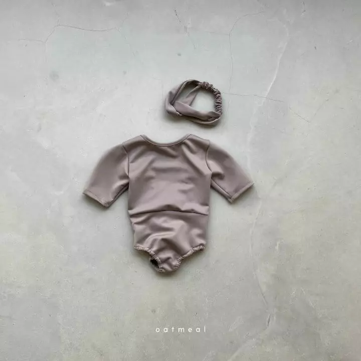 Oatmeal - Korean Children Fashion - #minifashionista - Belody Swimwear - 2