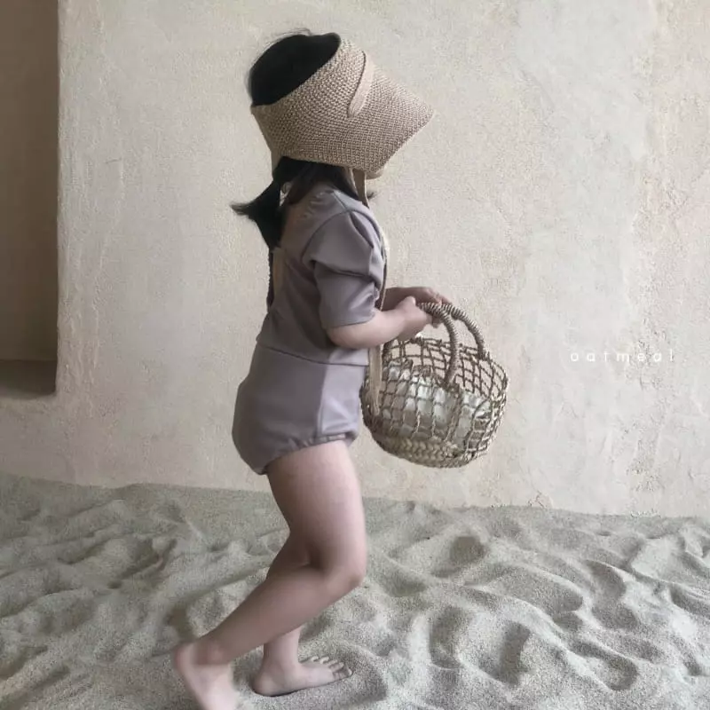 Oatmeal - Korean Children Fashion - #prettylittlegirls - Cream Open Hat - 5