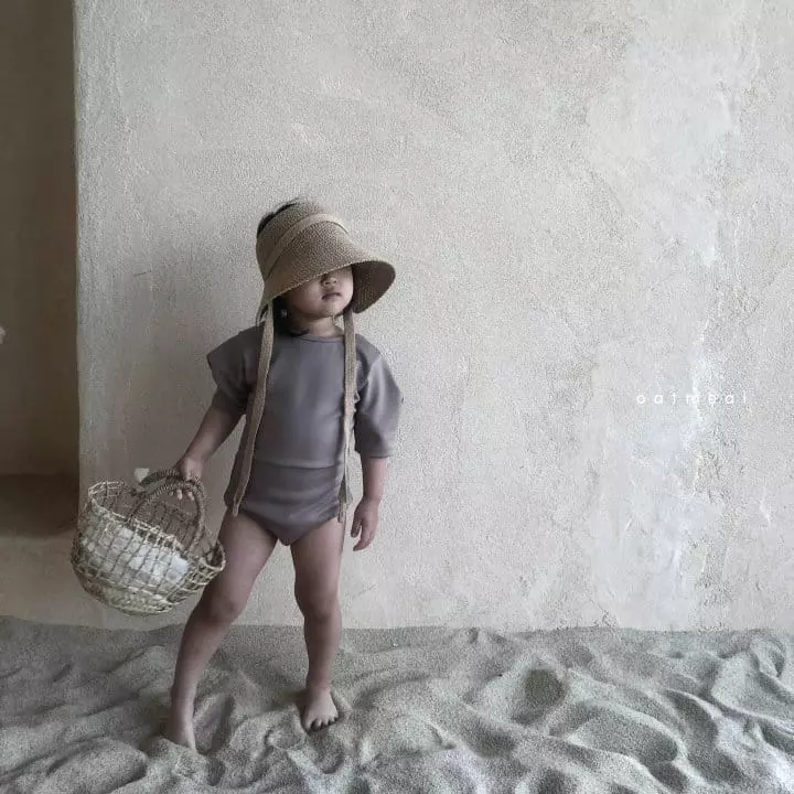 Oatmeal - Korean Children Fashion - #stylishchildhood - Belody Swimwear - 6