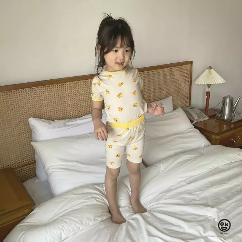Oh Kids - Korean Children Fashion - #childofig - Cheese Easywear - 3