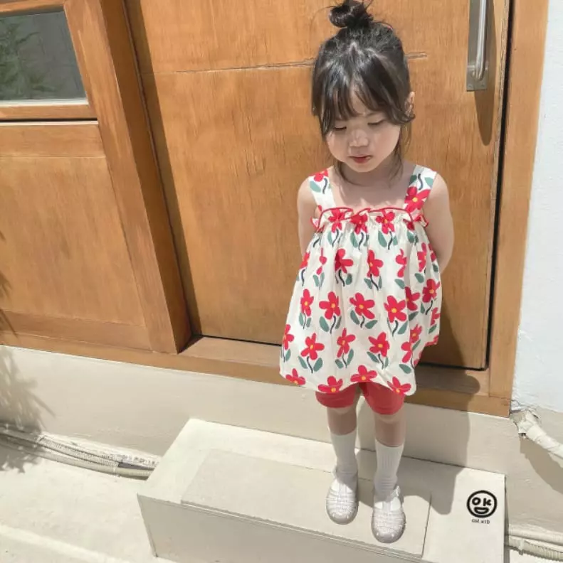 Oh Kids - Korean Children Fashion - #childrensboutique - Top Shirring Blouse - 9