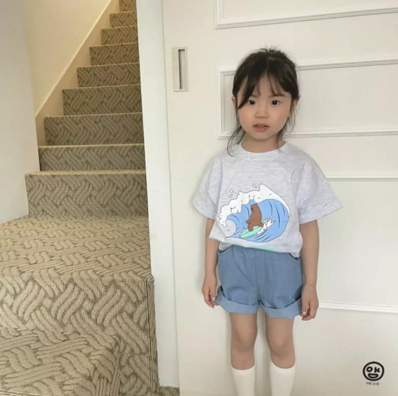 Oh Kids - Korean Children Fashion - #childrensboutique - Wave Tee - 4