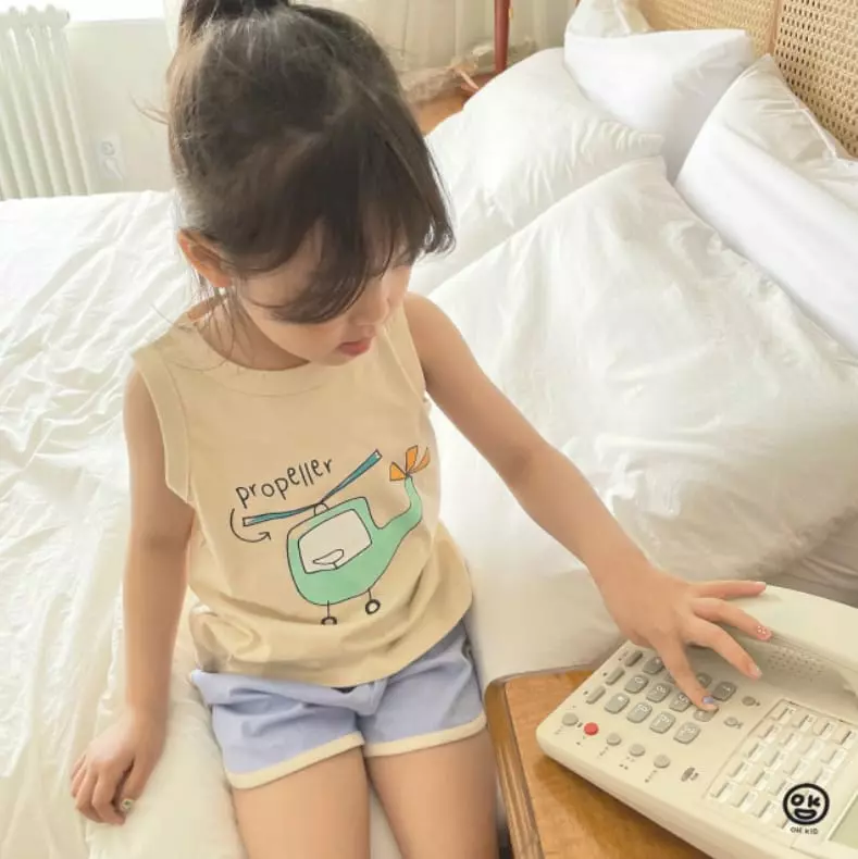 Oh Kids - Korean Children Fashion - #discoveringself - Helly Sleeveless - 4