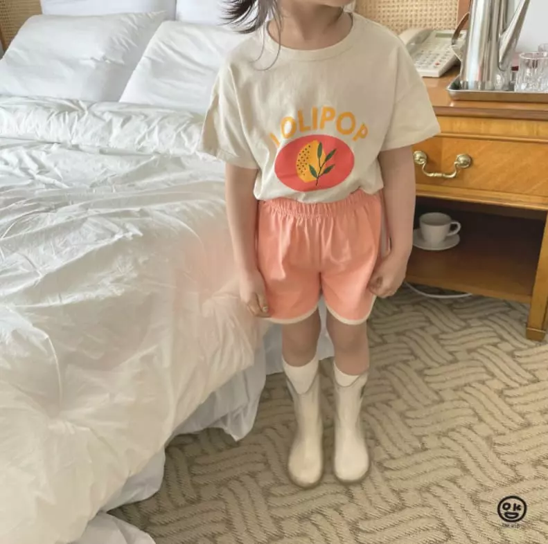 Oh Kids - Korean Children Fashion - #fashionkids - Rolly Pop Top Bottom Set - 3