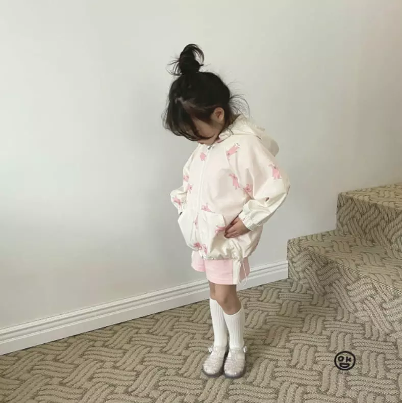 Oh Kids - Korean Children Fashion - #fashionkids - Rabbit Windbreaker - 2