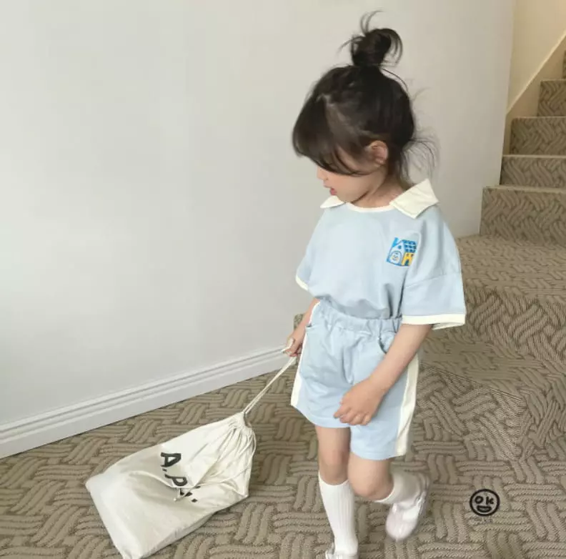 Oh Kids - Korean Children Fashion - #fashionkids - My Home Top Bottom Set