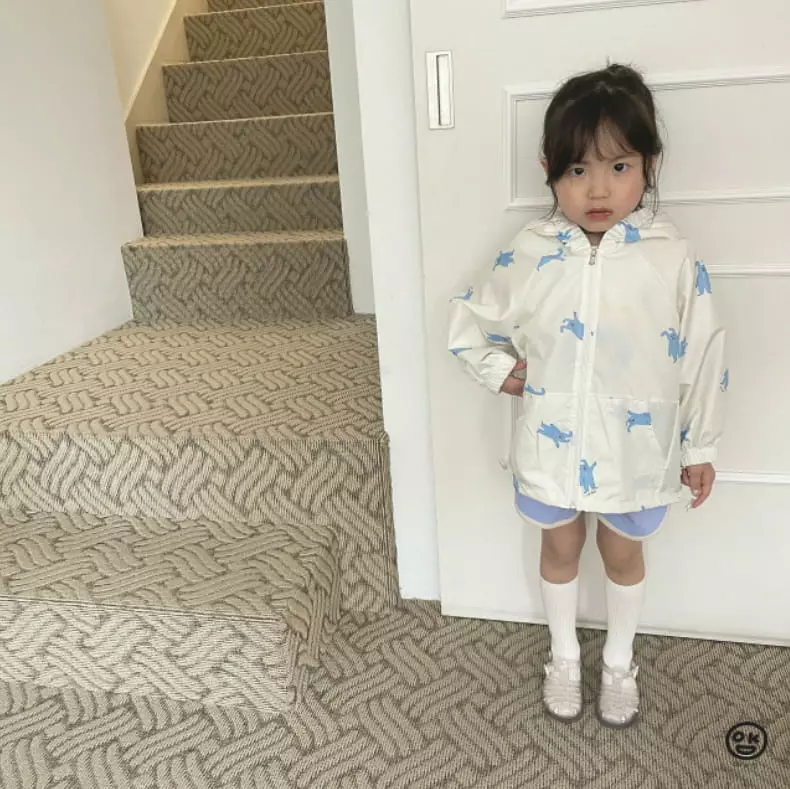 Oh Kids - Korean Children Fashion - #kidzfashiontrend - Rabbit Windbreaker - 5