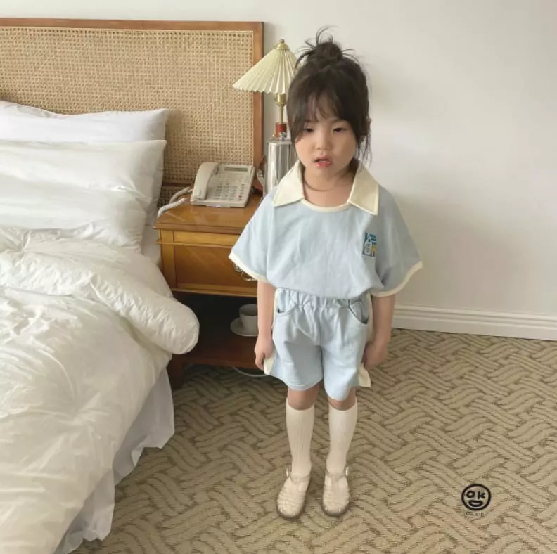 Oh Kids - Korean Children Fashion - #kidsstore - My Home Top Bottom Set - 4
