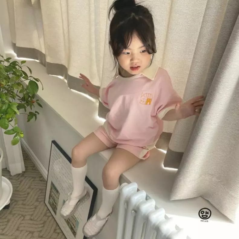 Oh Kids - Korean Children Fashion - #magicofchildhood - My Home Top Bottom Set - 7