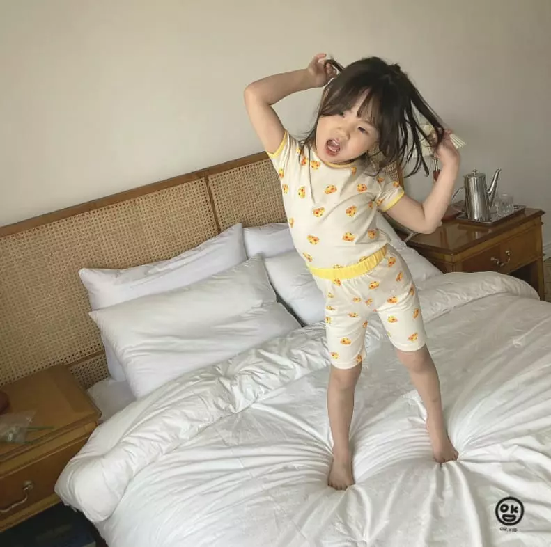 Oh Kids - Korean Children Fashion - #stylishchildhood - Cheese Easywear - 2
