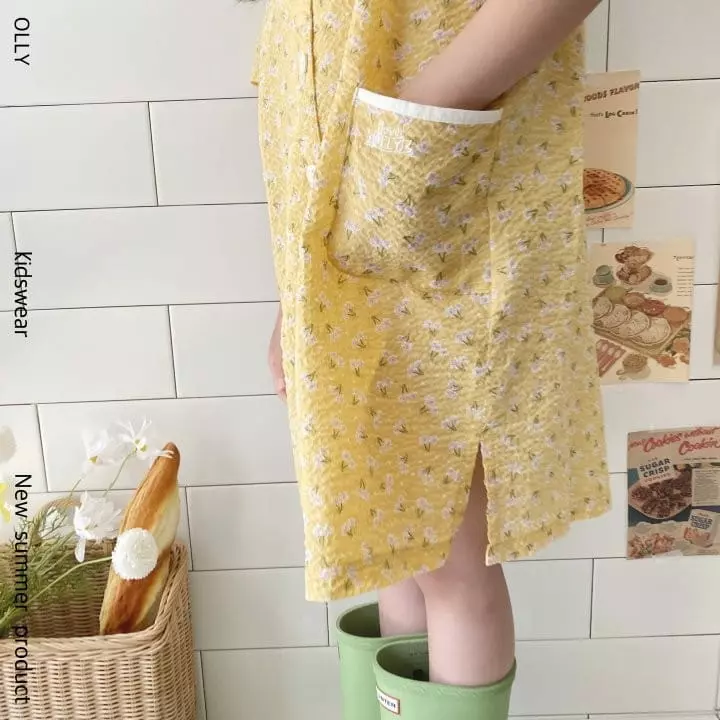 Ollymarket - Korean Children Fashion - #childofig - Flower One-piece - 6