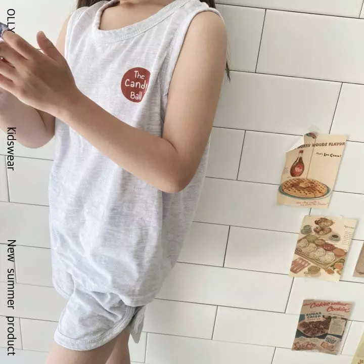 Ollymarket - Korean Children Fashion - #childrensboutique - Candy Ball Sleeveless - 10