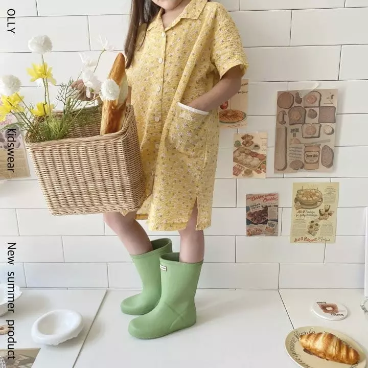Ollymarket - Korean Children Fashion - #childrensboutique - Flower One-piece - 7