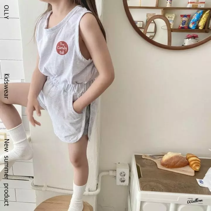 Ollymarket - Korean Children Fashion - #discoveringself - Candy Ball Sleeveless - 12