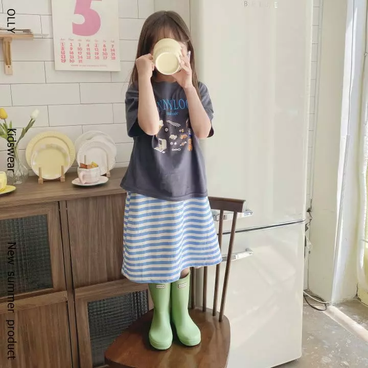 Ollymarket - Korean Children Fashion - #kidsshorts - Funny Look Tee - 3