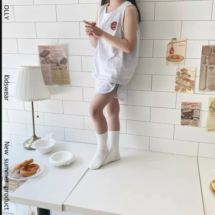 Ollymarket - Korean Children Fashion - #magicofchildhood - Candy Ball Sleeveless - 3