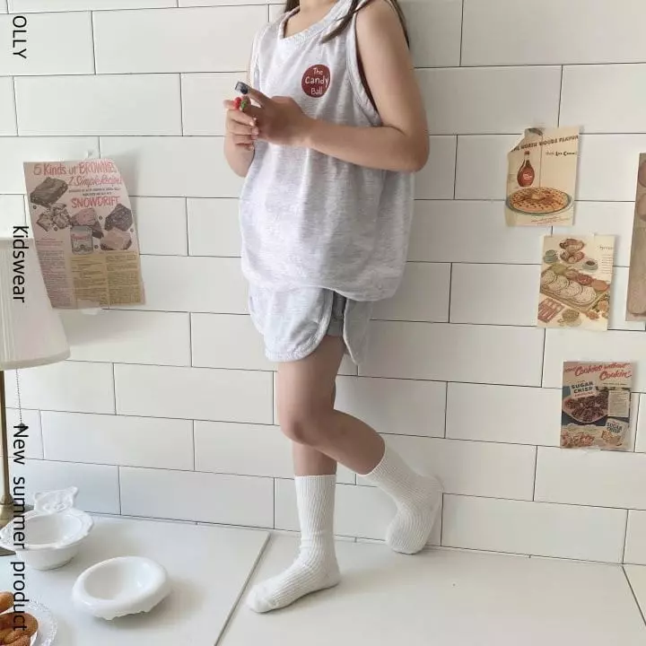Ollymarket - Korean Children Fashion - #magicofchildhood - Candy Ball Sleeveless - 4