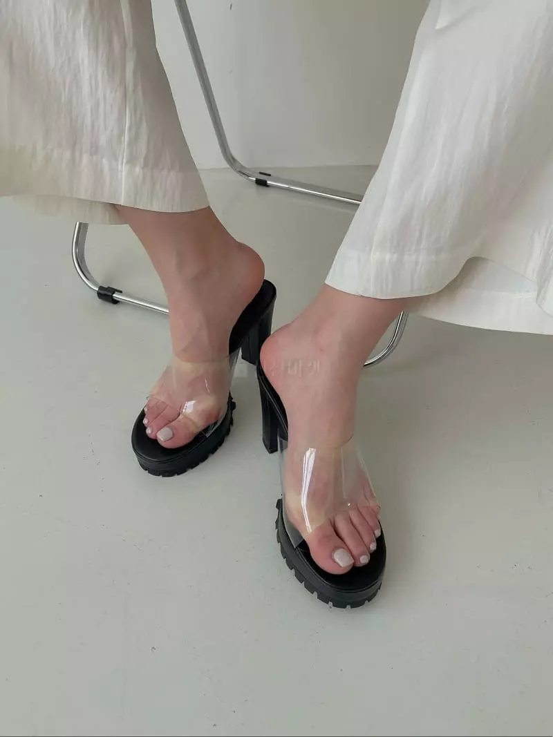 Onandon - Korean Women Fashion - #momslook - 2017 Heel Sandals Mule - 3