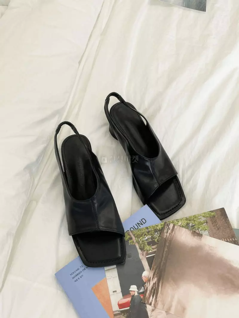 Onandon - Korean Women Fashion - #momslook - 2015 Heel Sandals Mule - 2
