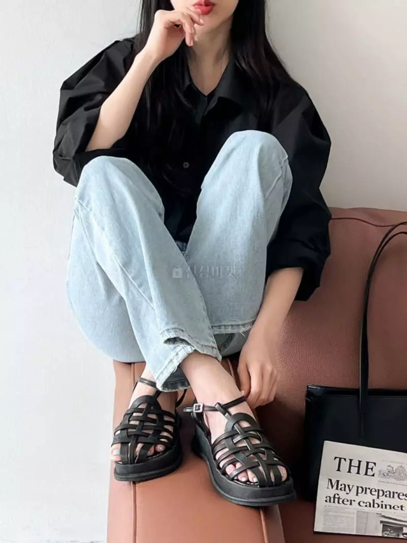 Onandon - Korean Women Fashion - #thelittlethings - 7141 Merry Jane Sandals - 3