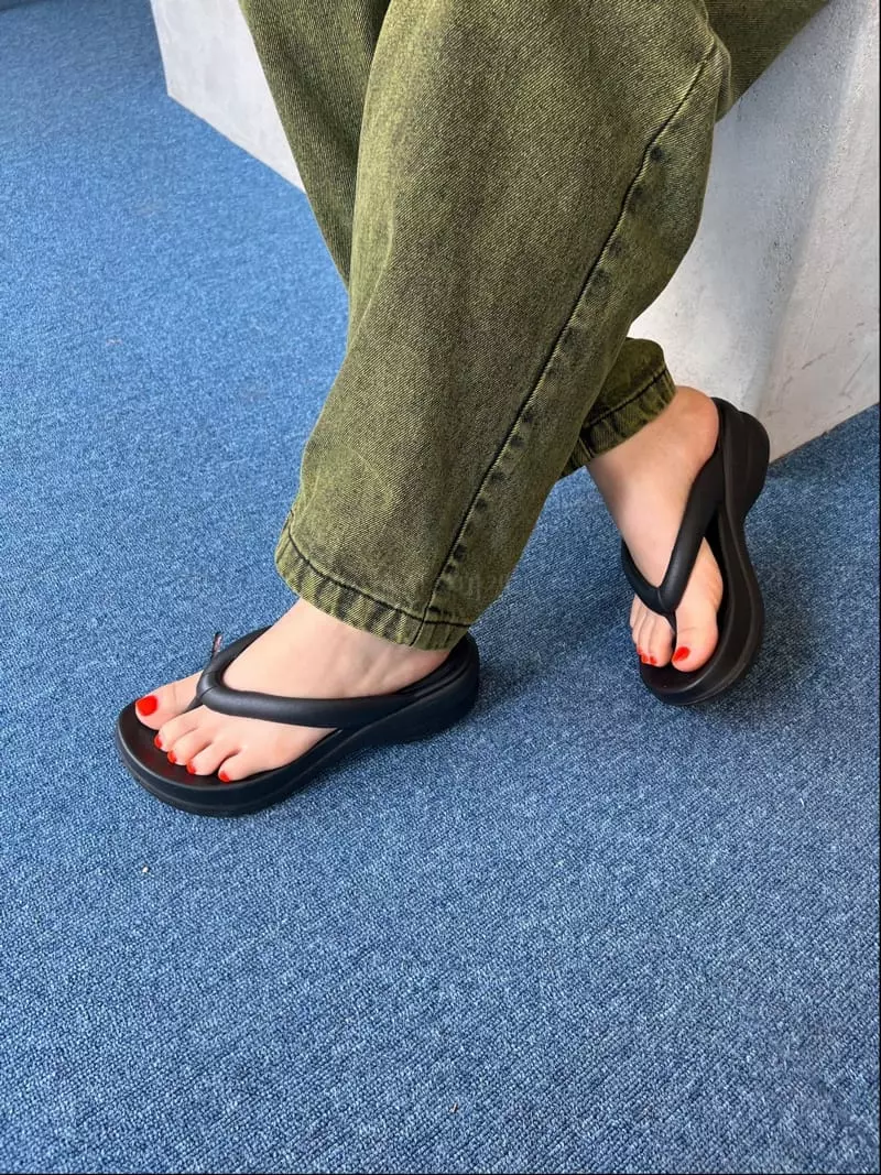Onandon - Korean Women Fashion - #vintagekidsstyle - 7721 Flip-flops Mule - 3