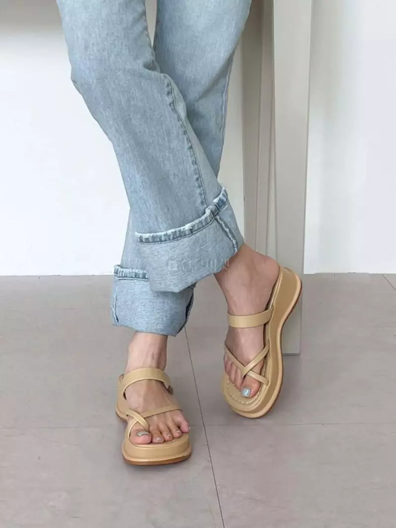 Onandon - Korean Women Fashion - #momslook - 7041 Flip-flops Mule - 4