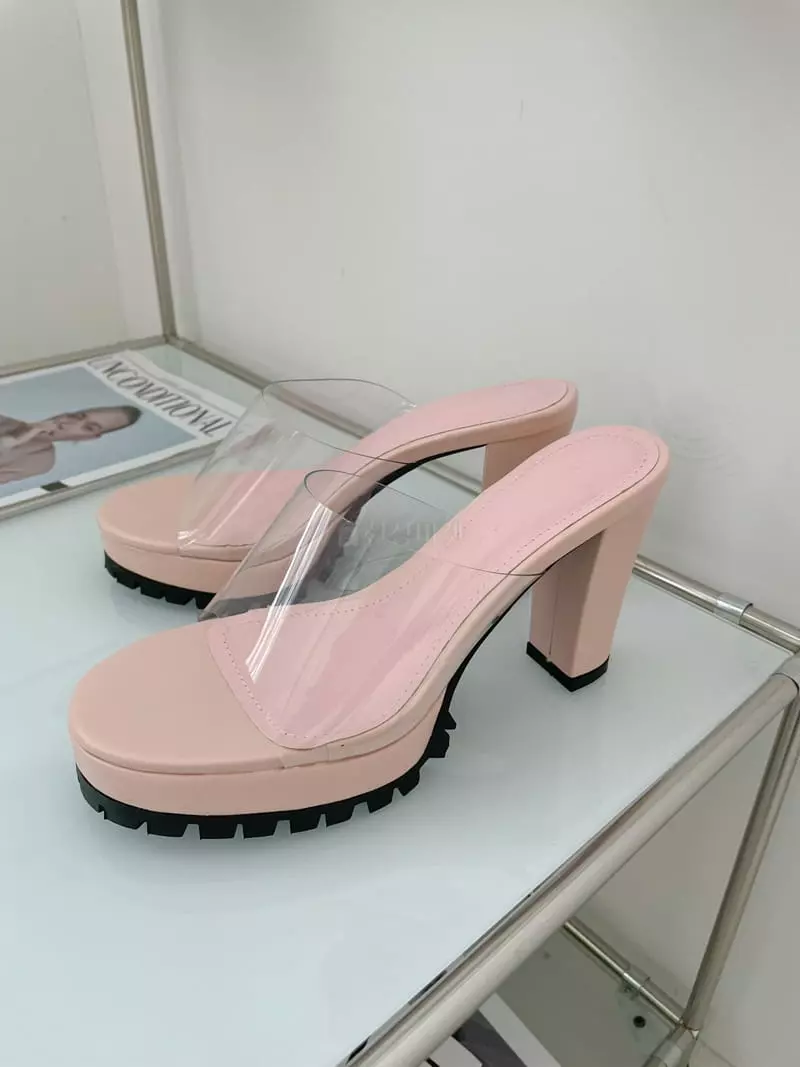 Onandon - Korean Women Fashion - #momslook - 2017 Heel Sandals Mule - 4