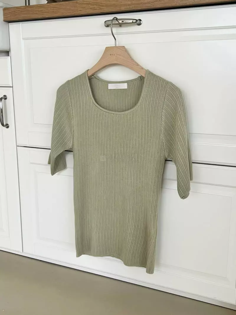 Oneand - Korean Women Fashion - #momslook - Slim Knit - 2