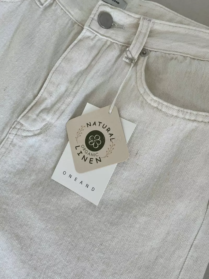 Oneand - Korean Women Fashion - #momslook - Natural Jeans - 2