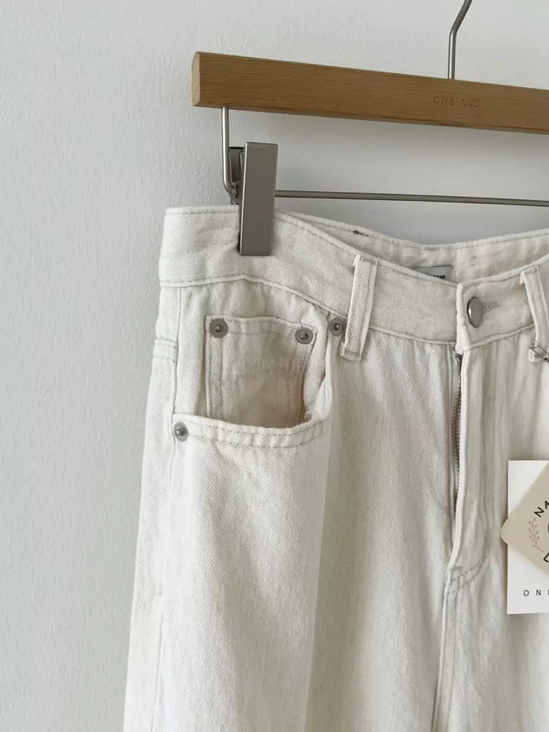 Oneand - Korean Women Fashion - #womensfashion - Natural Jeans