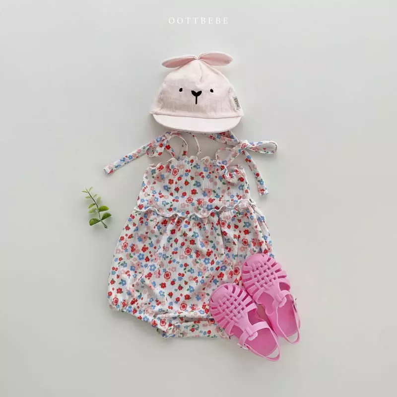 Oott Bebe - Korean Baby Fashion - #onlinebabyshop - Sharlang Petit Bodysuit - 4
