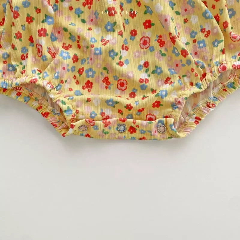 Oott Bebe - Korean Baby Fashion - #babyclothing - Sharlang Petit Bodysuit - 7