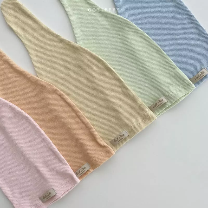 Oott Bebe - Korean Baby Fashion - #babyfashion - Ade Rib Bonnet - 7