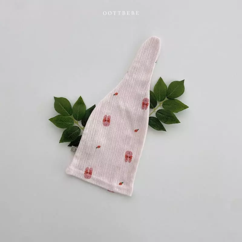 Oott Bebe - Korean Baby Fashion - #babyfever - Jue Jue Jacquard Bonnet - 12