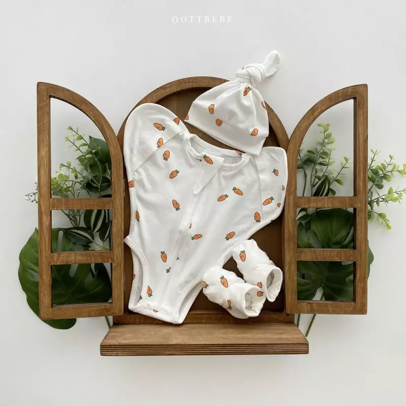 Oott Bebe - Korean Baby Fashion - #babyfever - Ah Chu Bodysuit