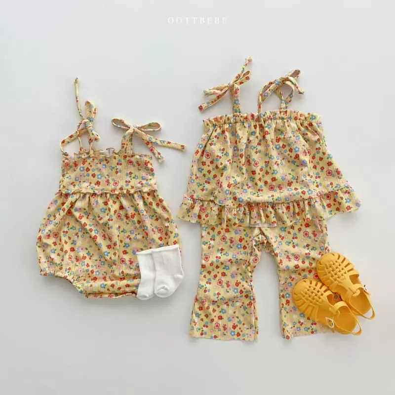 Oott Bebe - Korean Baby Fashion - #babyfever - Sharlang Petit Bodysuit - 9
