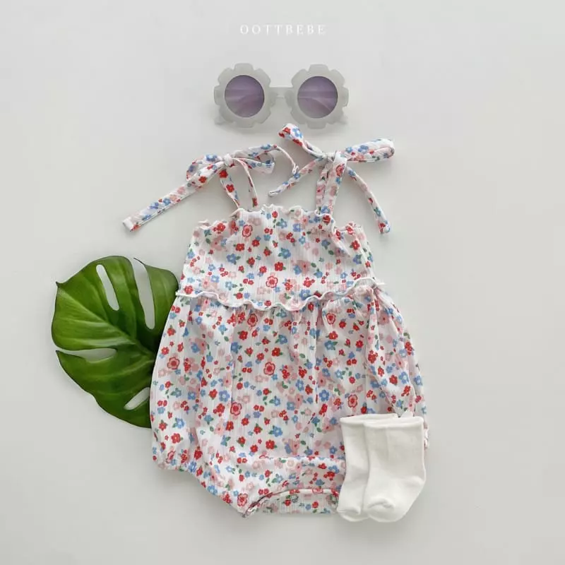 Oott Bebe - Korean Baby Fashion - #babyoninstagram - Sharlang Petit Bodysuit - 12