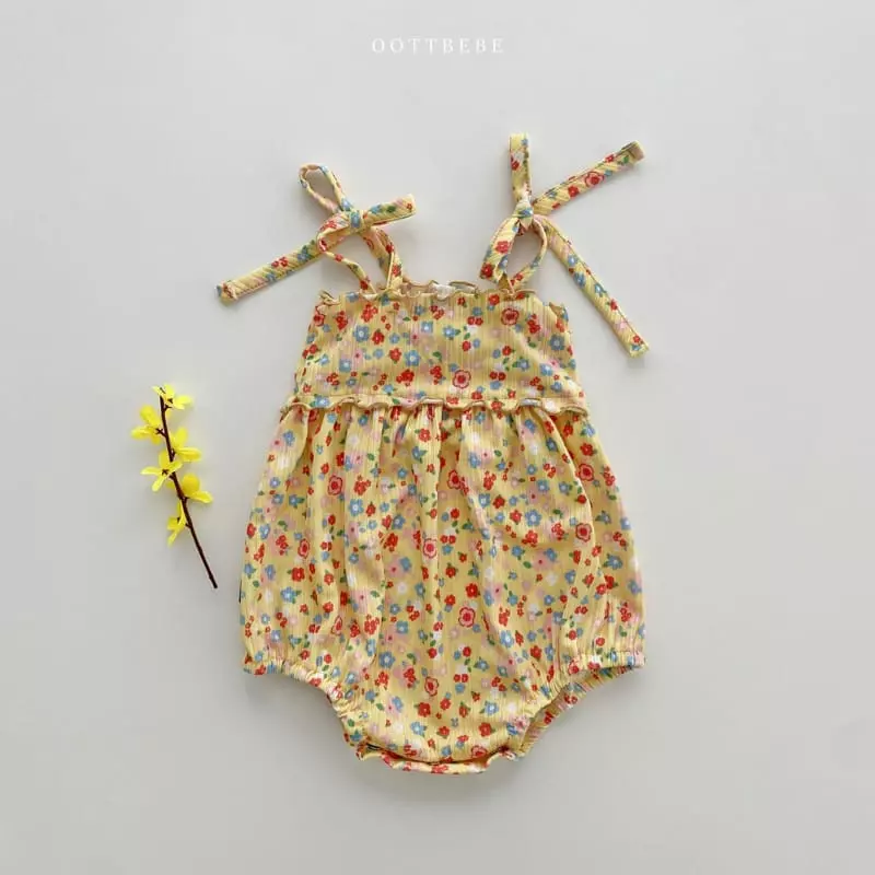 Oott Bebe - Korean Baby Fashion - #babywear - Sharlang Petit Bodysuit