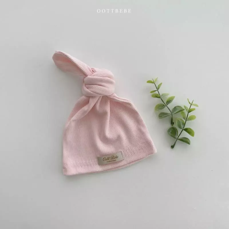 Oott Bebe - Korean Baby Fashion - #onlinebabyboutique - Ade Rib Bonnet
